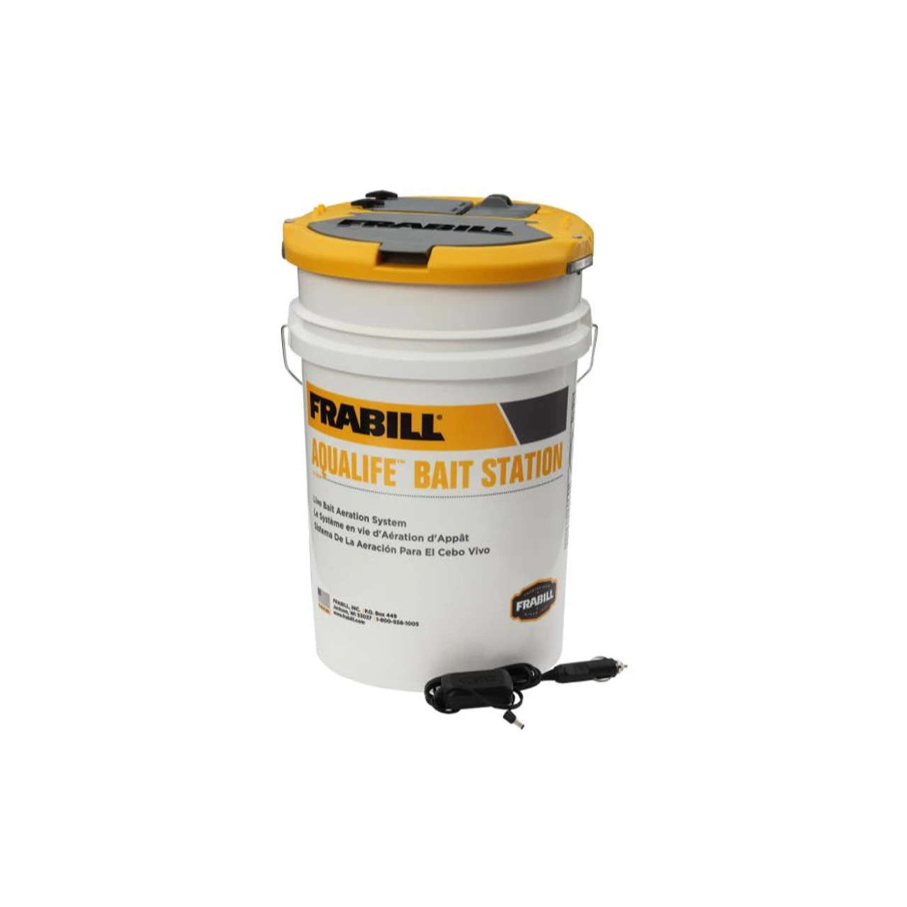 Frabill Aqua-Life Bait Station 6gal 3 Frabill Aqua-Life Bait Station 6gal