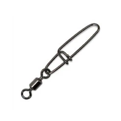 Gamakatsu Cross Lock Snap With Superline Swivel Size 6 (80lb) - 4pk