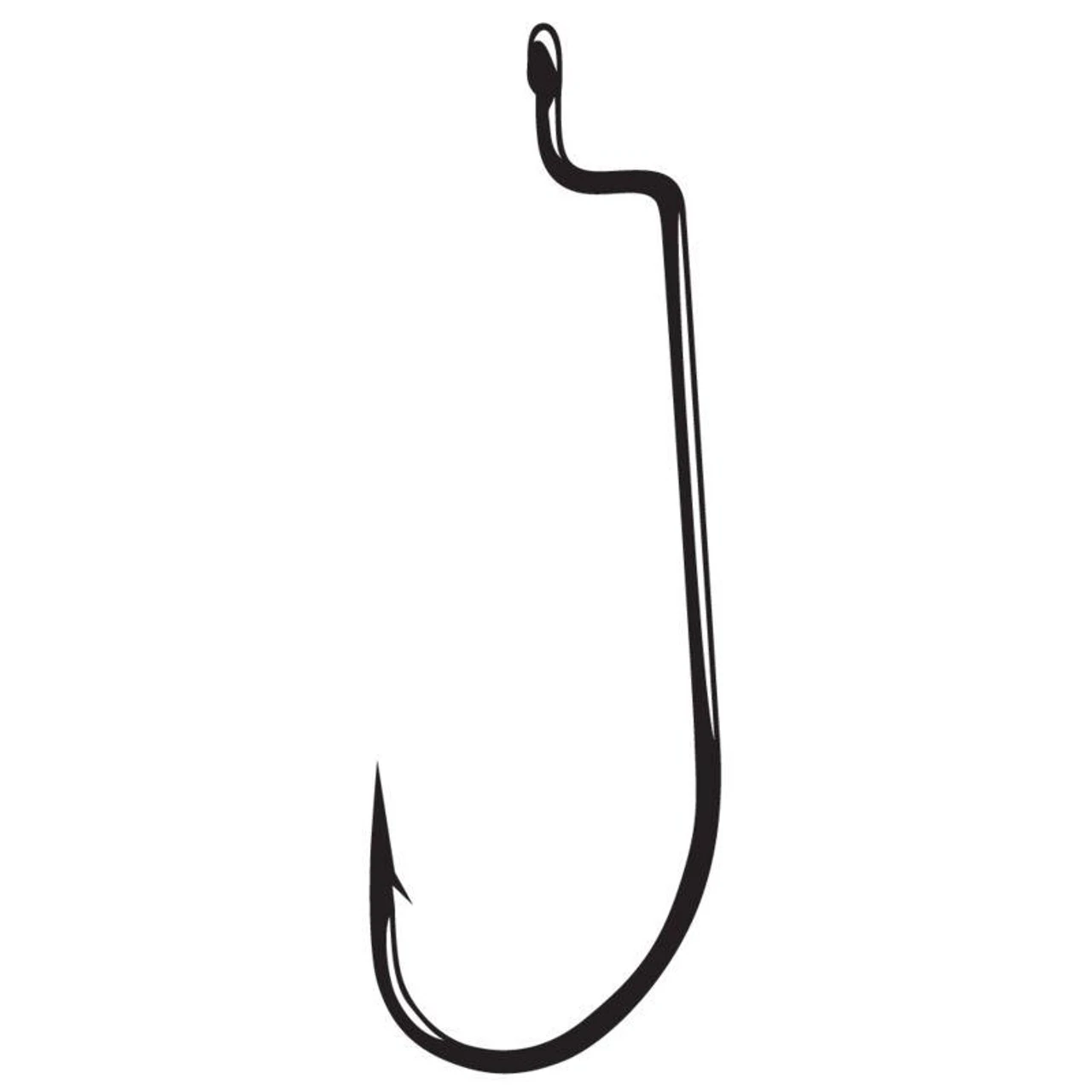 Gamakatsu Offset Worm Hook NS Black 3 Gamakatsu Offset Worm Hook NS Black