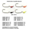 Slider Crappie Head 4pk -Fishing Equipment Store Slider Crappie Head 4pk 034398450000 image1 00937.1385077011