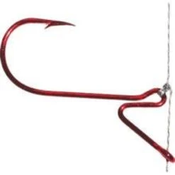 Tru Turn Stand Out Drop Shot Hook Red