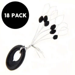 Woo! Tungsten Bobber Stops - 18 Pack